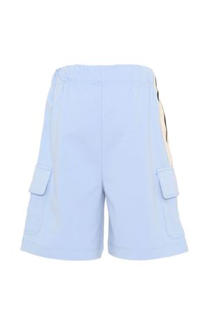 bermuda con righe laterali PALM ANGELS KIDS | PBCL004S26FLE001960